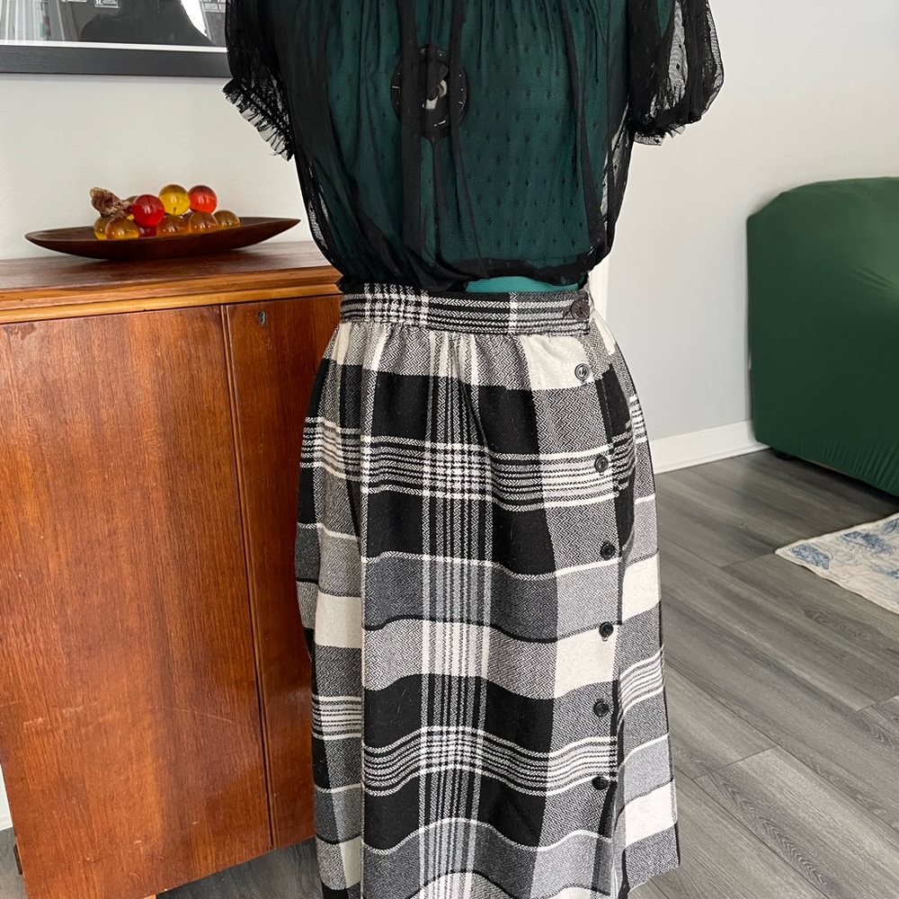 Goth Wool Maxi Skirt Lydia Deets